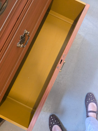Wooden 4-Drawer Dresser