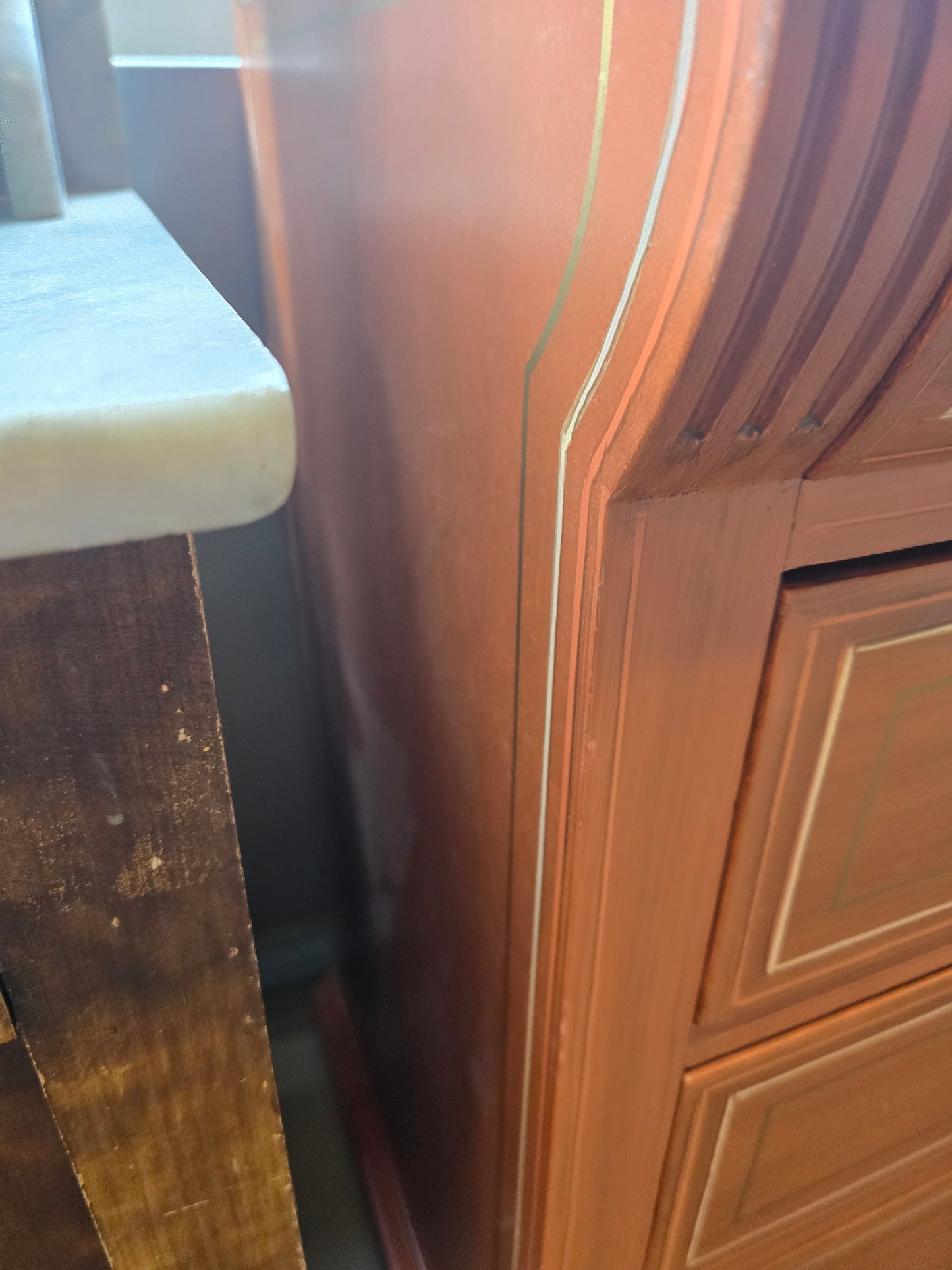 Wooden 4-Drawer Dresser
