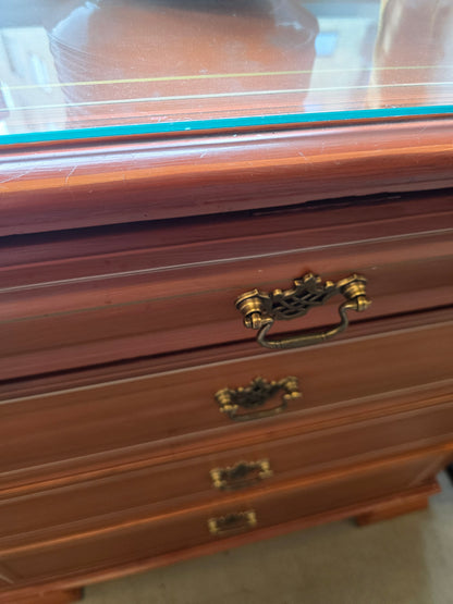 Wooden 4-Drawer Dresser