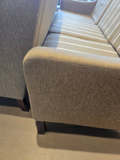 Striped Upholstered 3+2 Sofa set