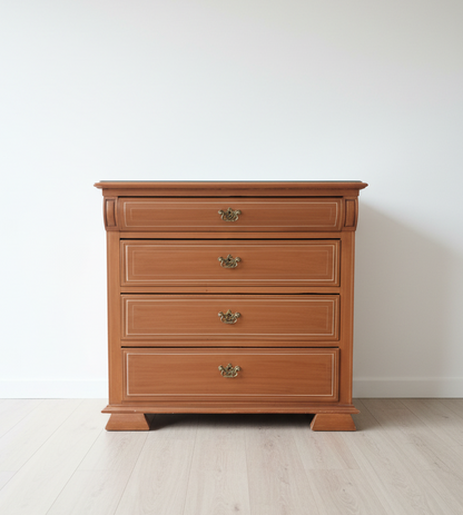 Wooden 4-Drawer Dresser