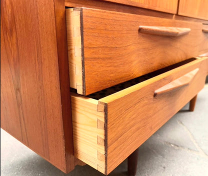 Vintage Teak Cabinet with Drawers